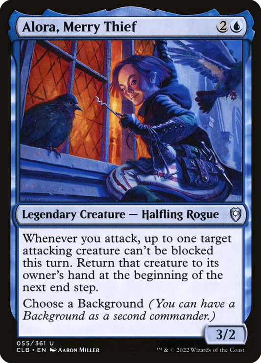 MTG Card Title: Alora, Merry Thief CLB/55