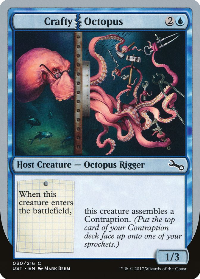 MTG Card Title: Crafty Octopus UST/30
