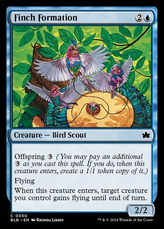 MTG Card Title: Finch Formation BLB/50