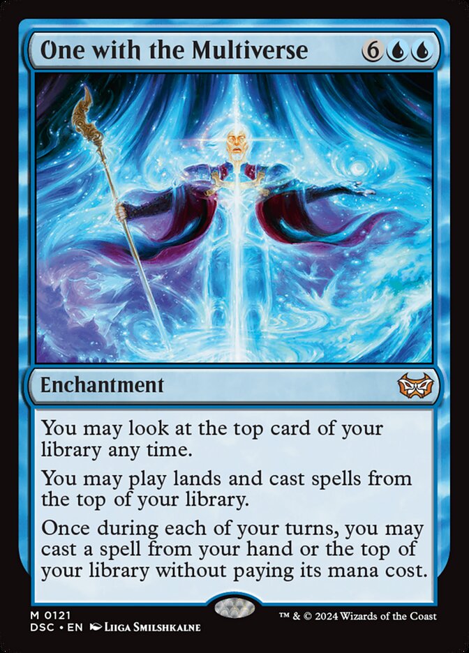 MTG Card Title: One with the Multiverse DSC/121