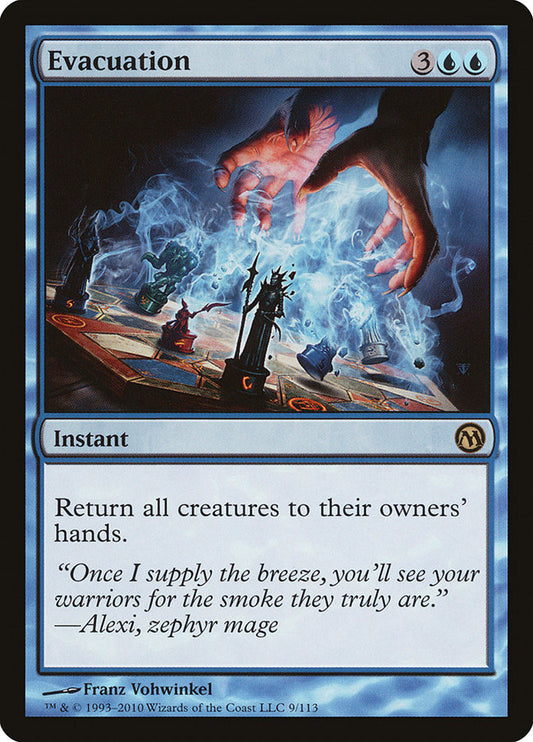 MTG Card Title: Evacuation DPA/9