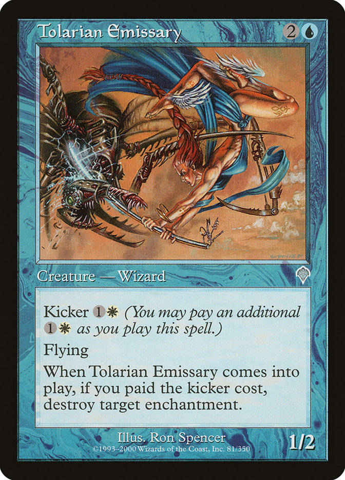 MTG Card Title: Tolarian Emissary INV/81