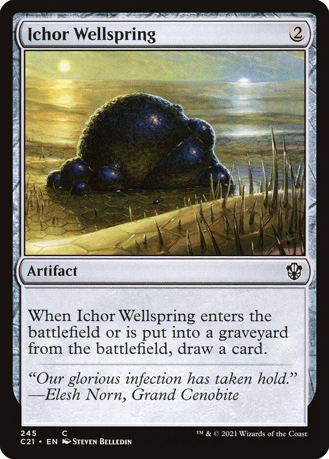 MTG Card Title: Ichor Wellspring C21/245