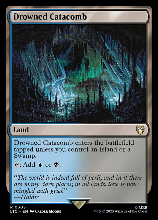 MTG Card Title: Drowned Catacomb LTC/305