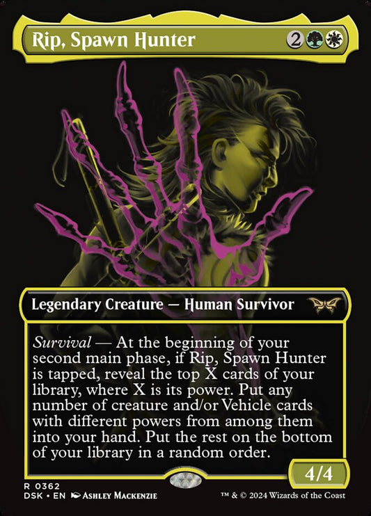 MTG Card Title: Rip, Spawn Hunter DSK/362