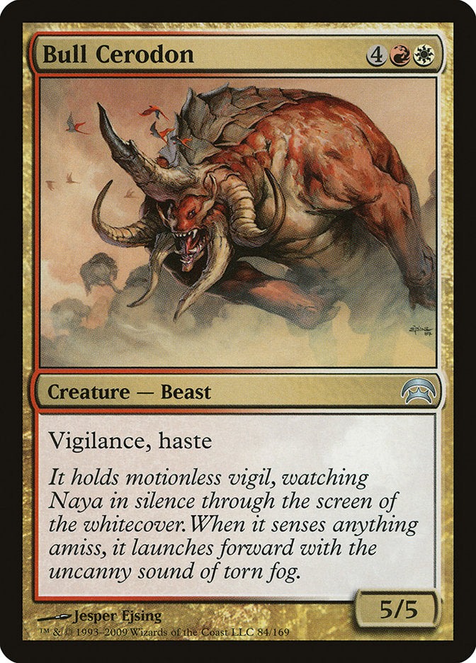 MTG Card Title: Bull Cerodon HOP/84