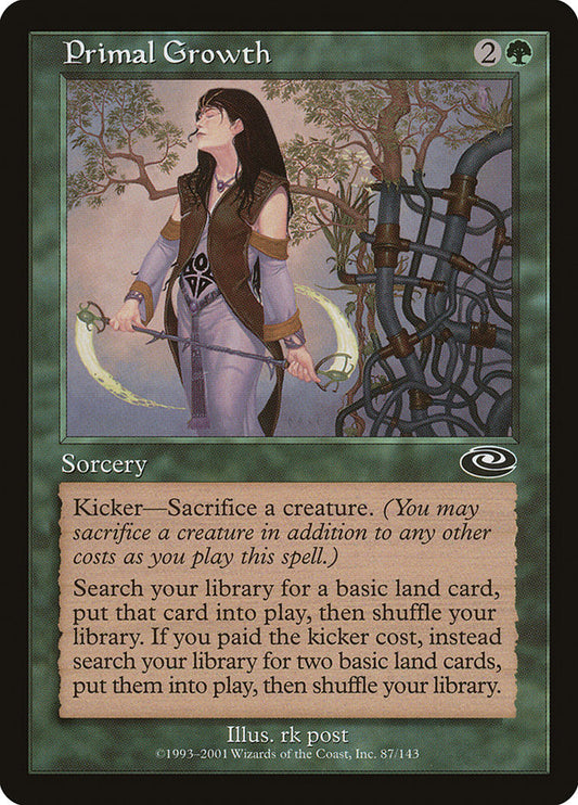 MTG Card Title: Primal Growth PLS/87