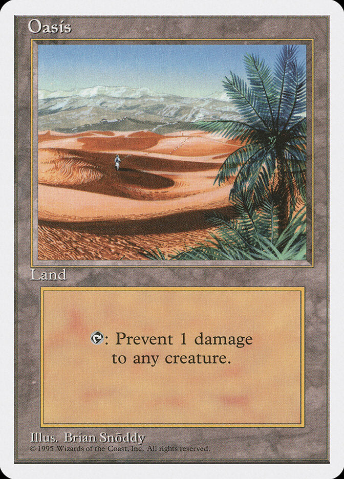 MTG Card Title: Oasis 4ED/362