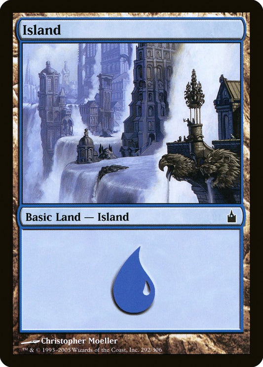 MTG Card Title: Island RAV/292