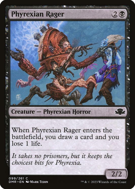 MTG Card Title: Phyrexian Rager DMR/99