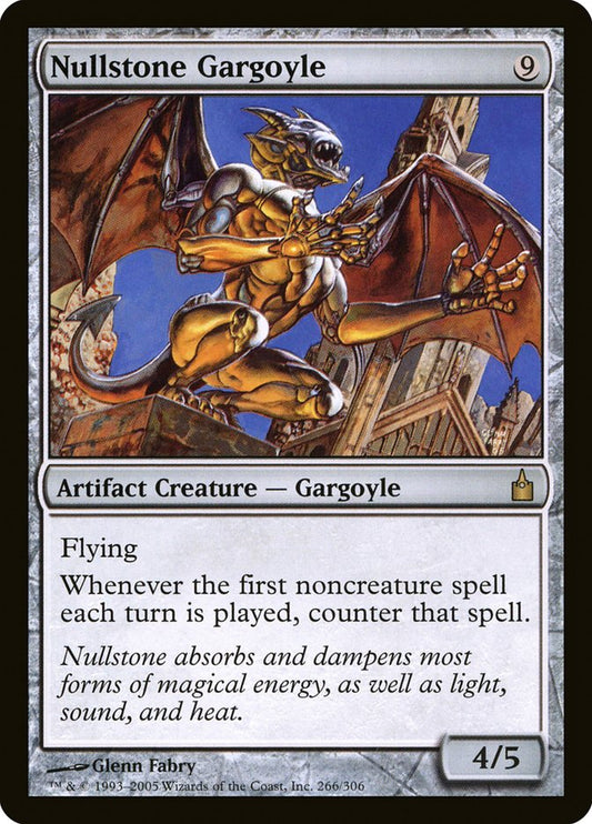 MTG Card Title: Nullstone Gargoyle RAV/266