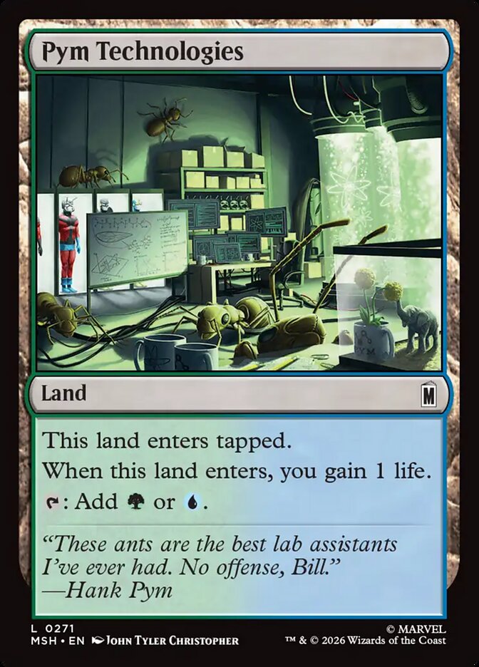 MTG Card Title: Pym Technologies MSH/271