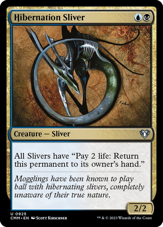 MTG Card Title: Hibernation Sliver CMM/925