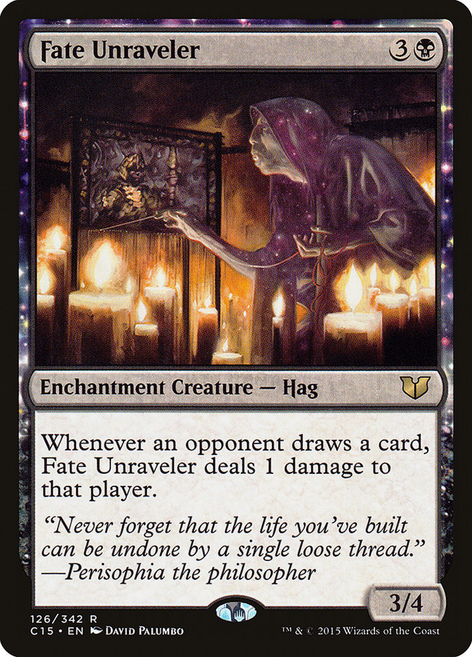 MTG Card Title: Fate Unraveler C15/126