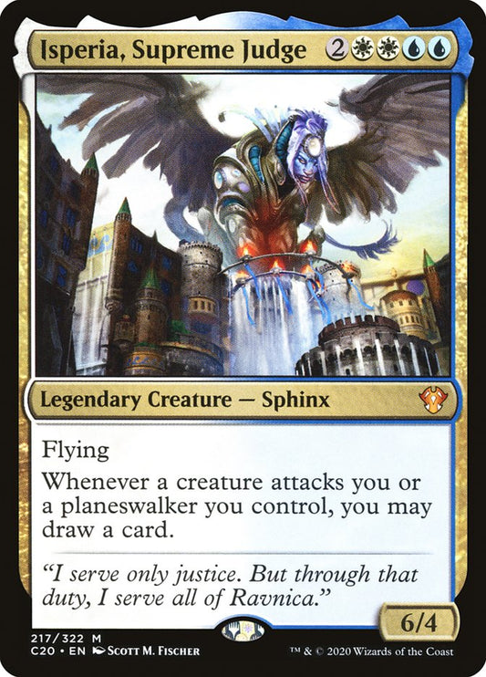 MTG Card Title: Isperia, Supreme Judge C20/217