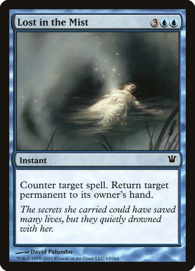 MTG Card Title: Lost in the Mist ISD/63