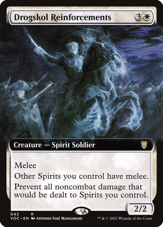 MTG Card Title: Drogskol Reinforcements VOC/43