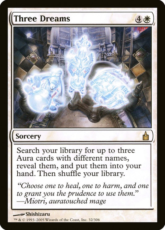MTG Card Title: Three Dreams RAV/32