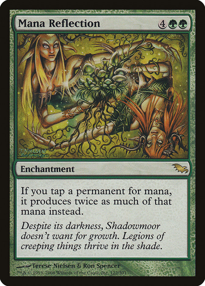 MTG Card Title: Mana Reflection SHM/122