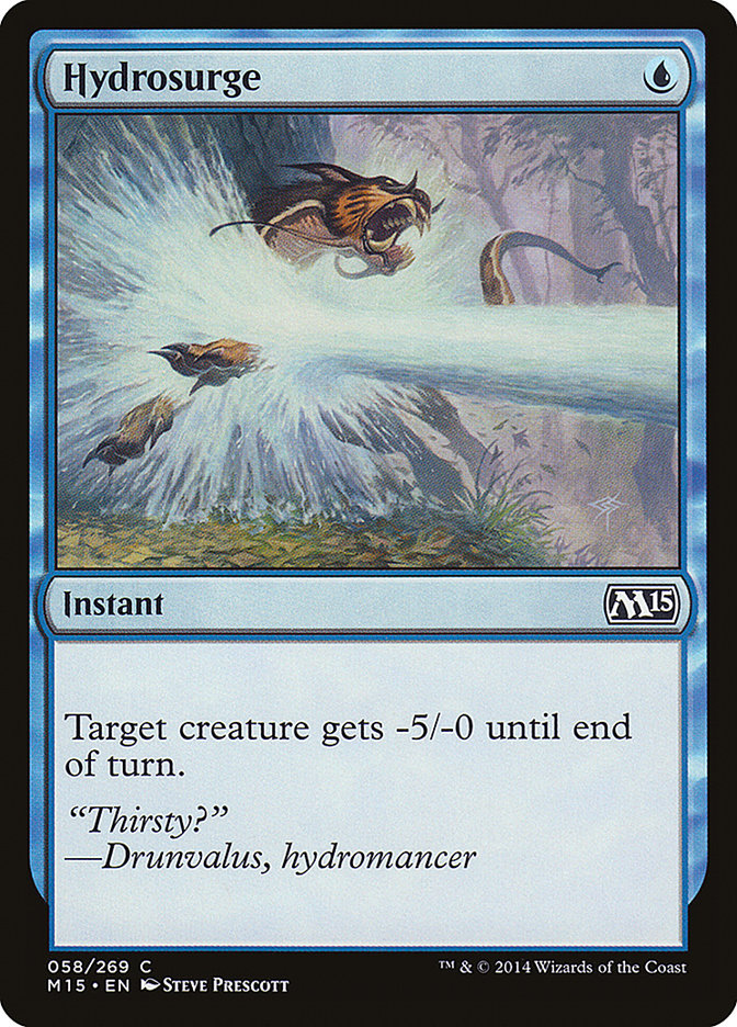 MTG Card Title: Hydrosurge M15/58