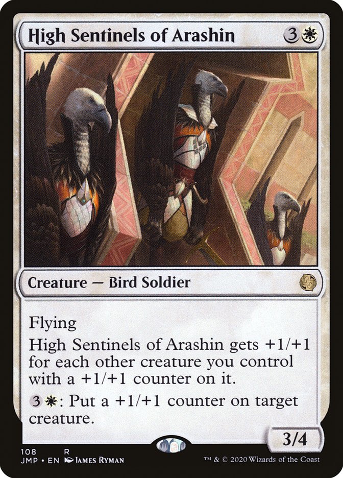 MTG Card Title: High Sentinels of Arashin JMP/108