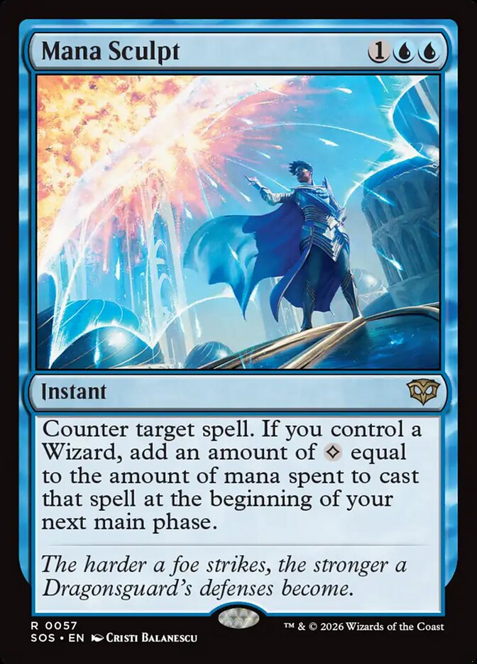 MTG Card Title: Mana Sculpt SOS/57