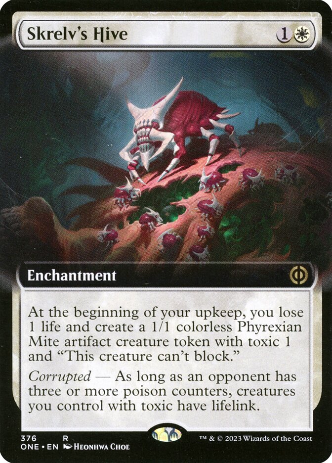 MTG Card Title: Skrelv's Hive ONE/376