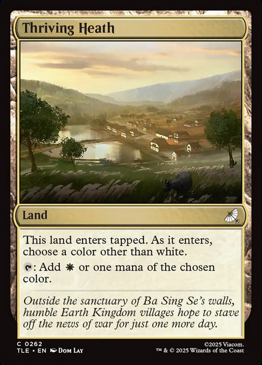 MTG Card Title: Thriving Heath TLE/262