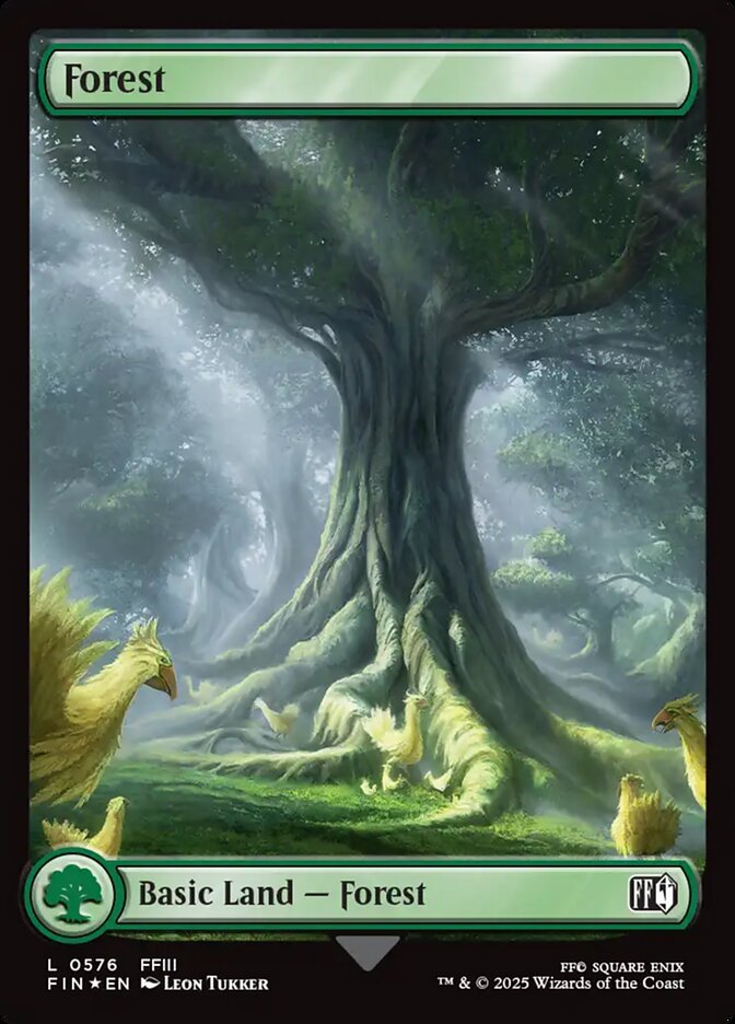 MTG Card Title: Forest FIN/576