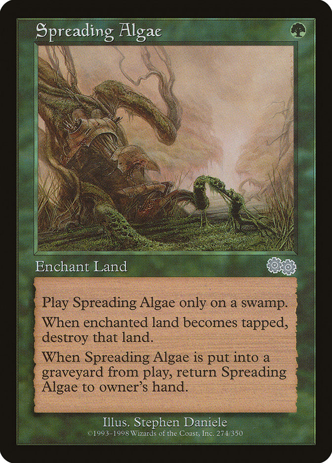 MTG Card Title: Spreading Algae USG/274