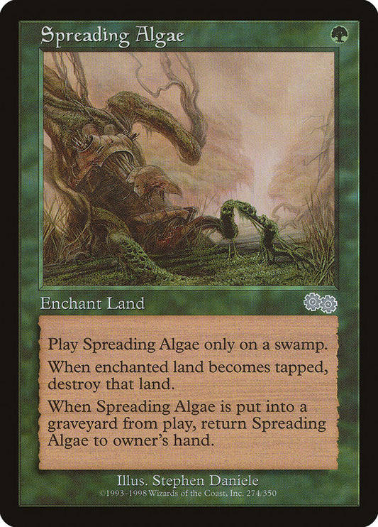 MTG Card Title: Spreading Algae USG/274