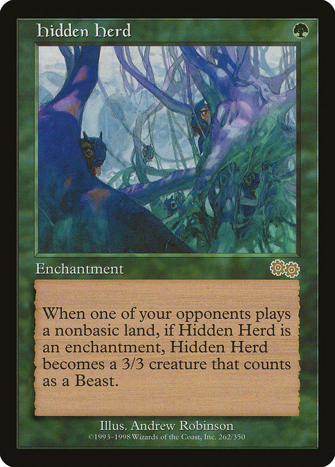 MTG Card Title: Hidden Herd USG/262