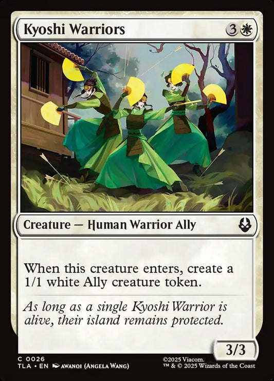 MTG Card Title: Kyoshi Warriors TLA/26