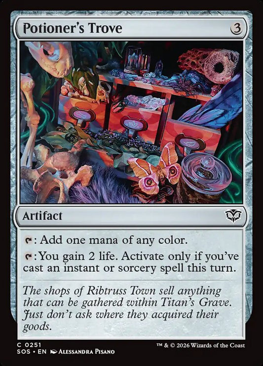 MTG Card Title: Potioner's Trove SOS/251