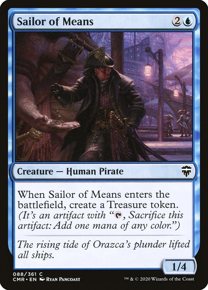 MTG Card Title: Sailor of Means CMR/88