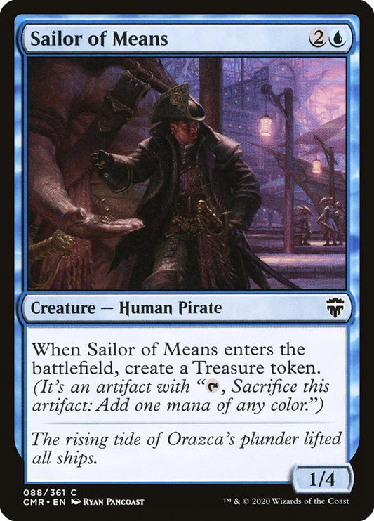 MTG Card Title: Sailor of Means CMR/88