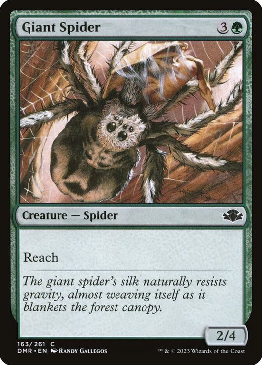 MTG Card Title: Giant Spider DMR/163