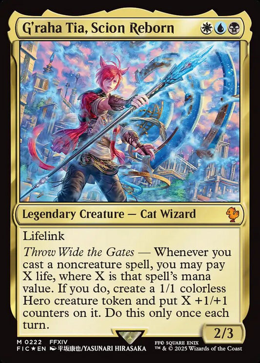 MTG Card Title: G'raha Tia, Scion Reborn FIC/222