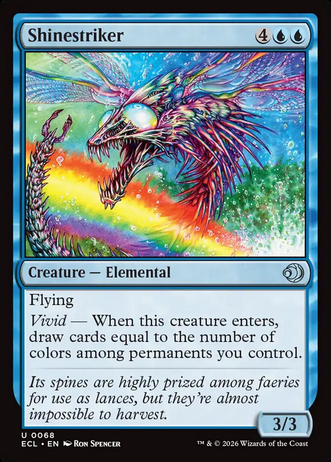 MTG Card Title: Shinestriker ECL/68