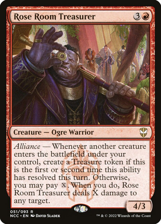 MTG Card Title: Rose Room Treasurer NCC/51