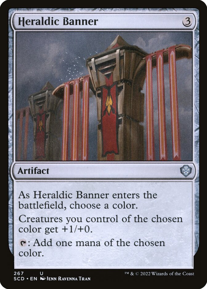 MTG Card Title: Heraldic Banner SCD/267