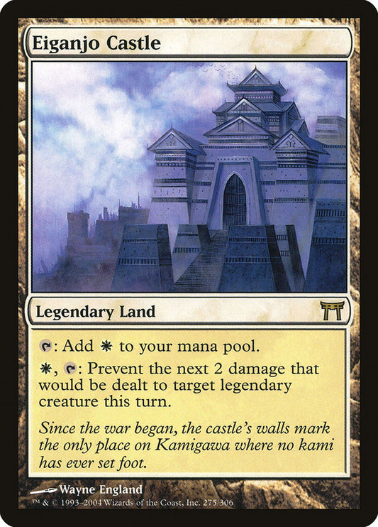 MTG Card Title: Eiganjo Castle CHK/275