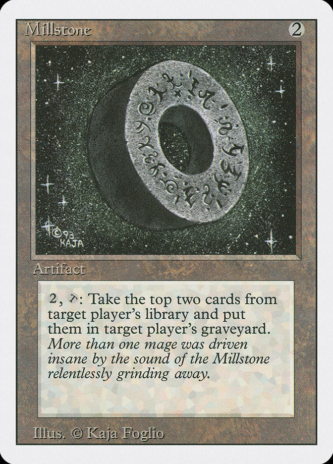 MTG Card Title: Millstone 3ED/265