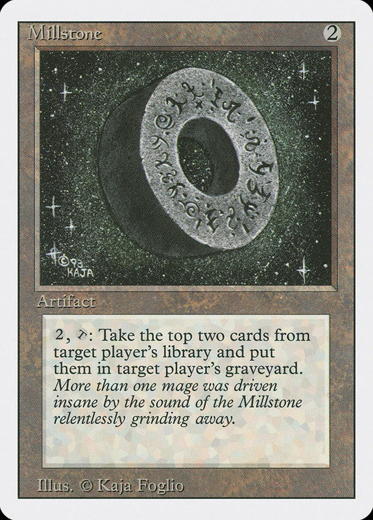MTG Card Title: Millstone 3ED/265