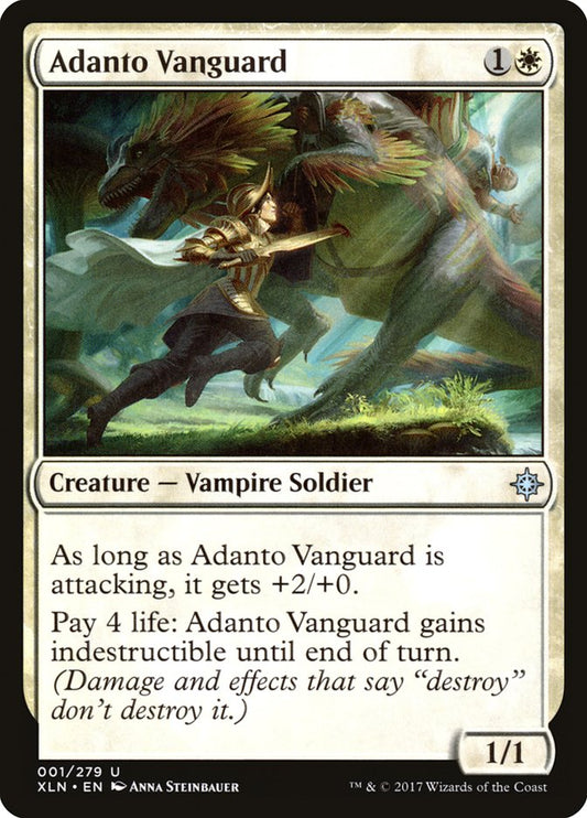 MTG Card Title: Adanto Vanguard XLN/1