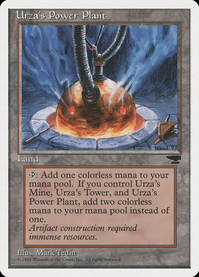 MTG Card Title: Urza's Power Plant CHR/115d