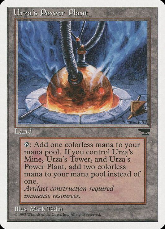 MTG Card Title: Urza's Power Plant CHR/115d