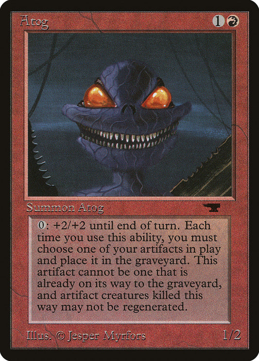 MTG Card Title: Atog ATQ/23