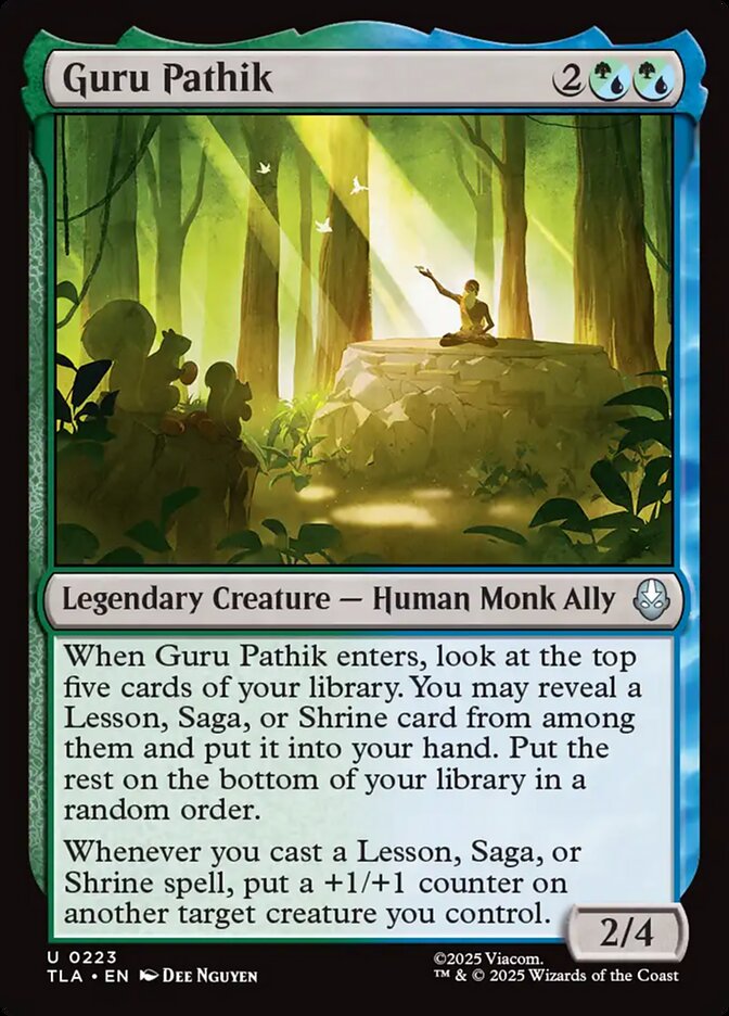MTG Card Title: Guru Pathik TLA/223
