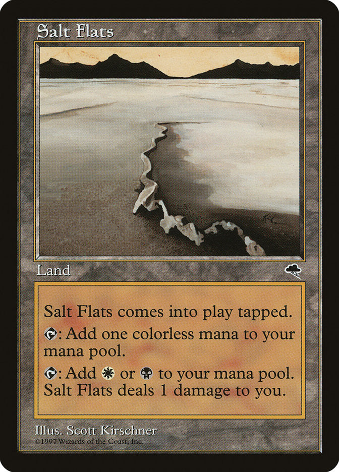 MTG Card Title: Salt Flats TMP/324